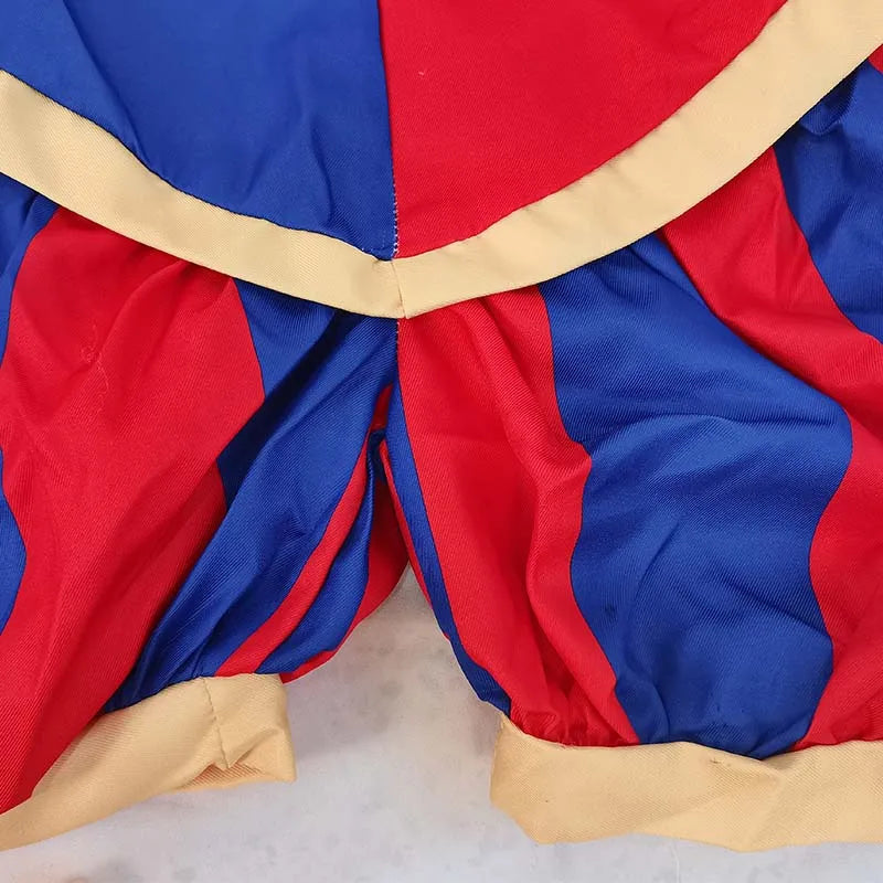 Circus Cosplay Costume – Jumpsuit, Hat & Gloves Set