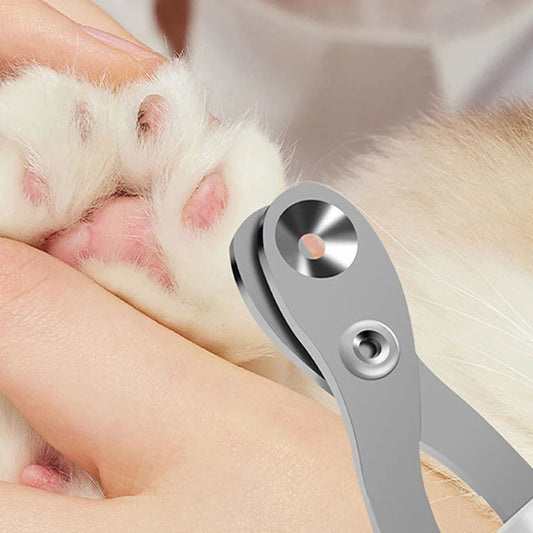 Pet Nail Clippers – Circular Hole Claw Trimmer for Cats and Dogs