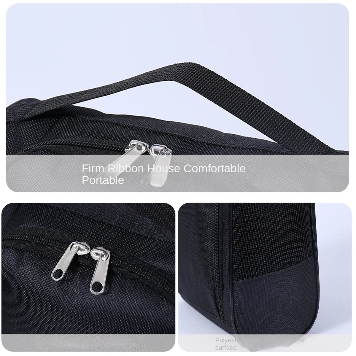 Golf Shoe Bag Portable Oxford Travel Shoe Carrier