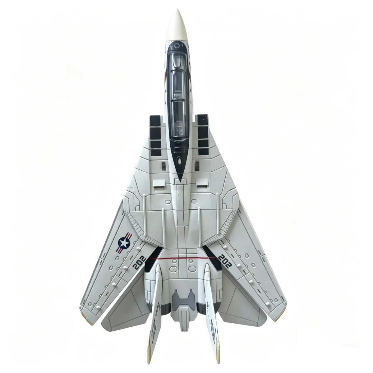 1/72 Scale F-14 Tomcat Fighter Jet Model Kit, Unassembled Military Aircraft Display Toy for Adults & Kids, Perfect Birthday Gift