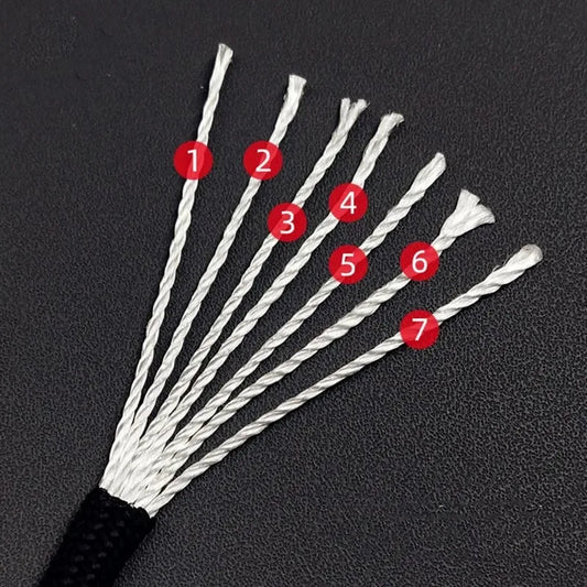 550 Paracord Rope 4mm 7 Strand Cord for Camping and DIY
