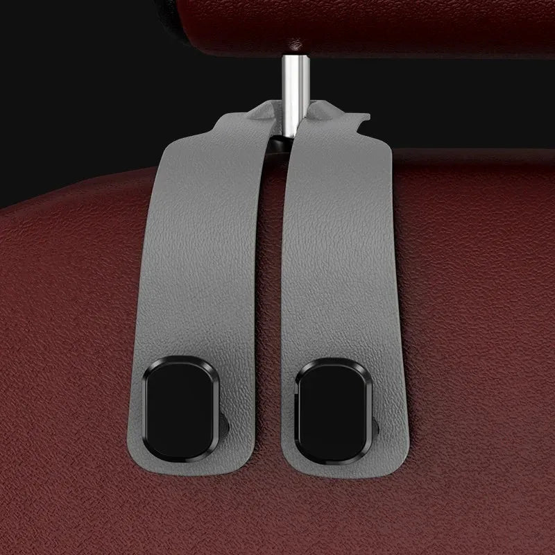 Car Headrest Hook – Universal Seatback Bag Holder