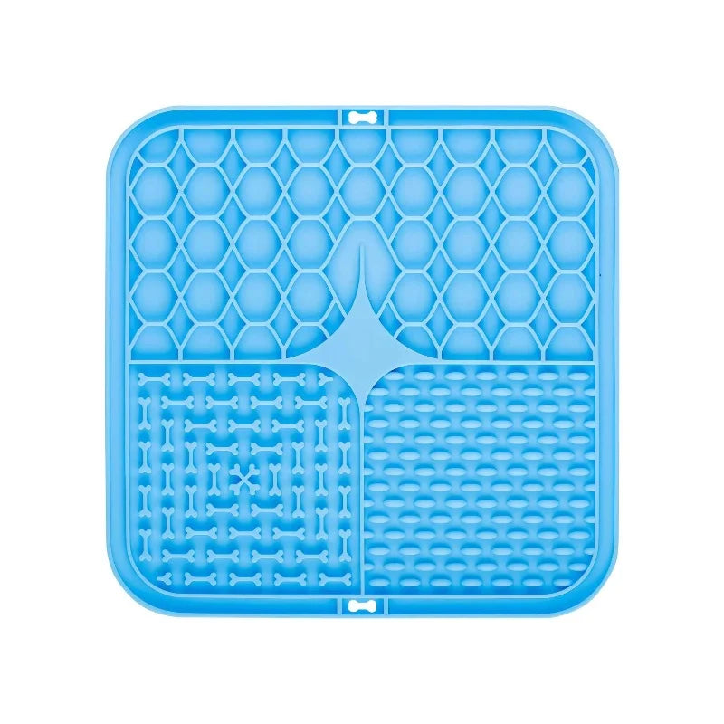 Dog Lick Mat for Slow Feeding, Training and Bath Time Distraction