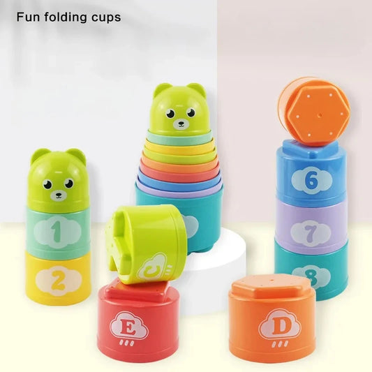 Kids Stack Cup Game for Hand Speed and Brain Response Challenges