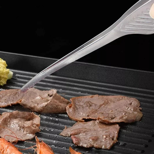 Stainless Steel Kitchen Tongs with Non-Slip Serrated Precision Tips