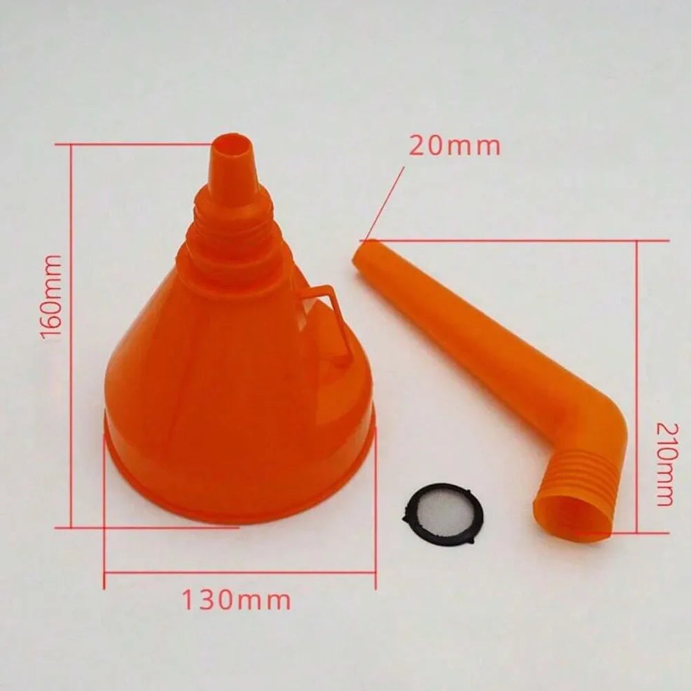Engine Oil Funnel with Filter for Cars and Motorcycles