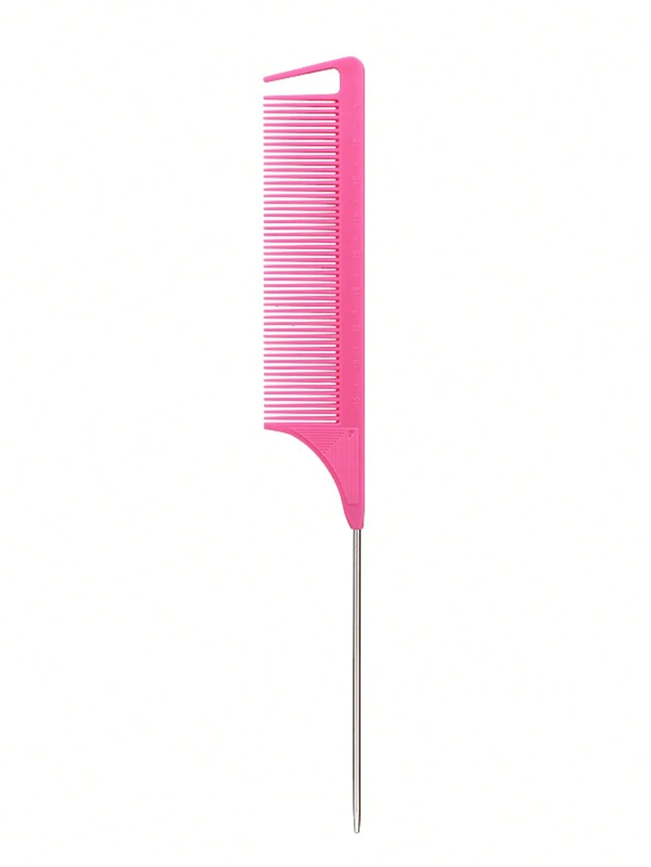 Stainless Steel Rat Tail Comb for Hair Styling and Wigs