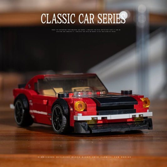 STEM Building Blocks Classic Racing Cars Sets Creative Bricks Kits JDM Sport Cars Blocks Model Gifts for Adult Boys Kids 310pcs