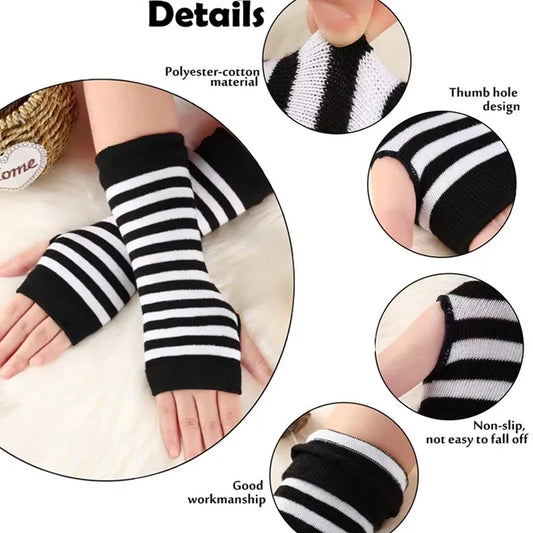 Fingerless Gloves – Knitted Arm Warmers for Cold Weather