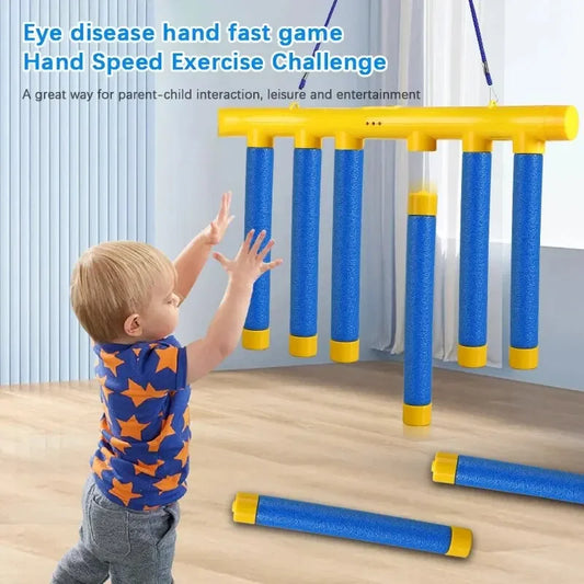 Falling Sticks Game – Kids Reaction and Catching Training Toy