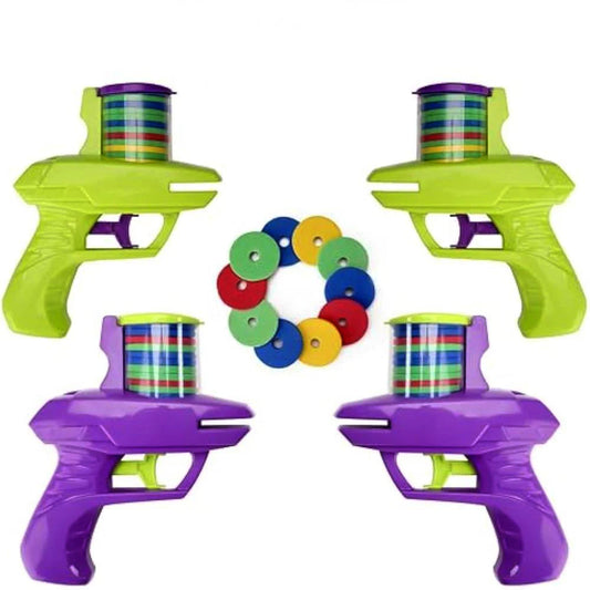 Flying Disc Launcher Toy – Outdoor Shooting Game for Kids