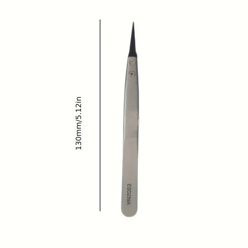 ESD Safe Precision Tweezers for Electronics Repair & Jewelry