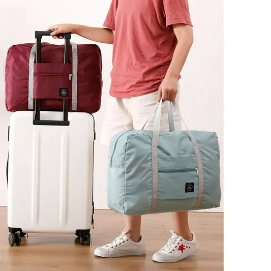 Travel Duffel Bag, Foldable Carry On Weekender Bag