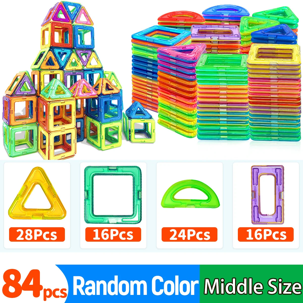 Magnetic Building Blocks – STEM Construction Toys for Kids