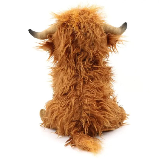 Highland Cow Plush 25cm Soft Stuffed Animal Toy for Kids