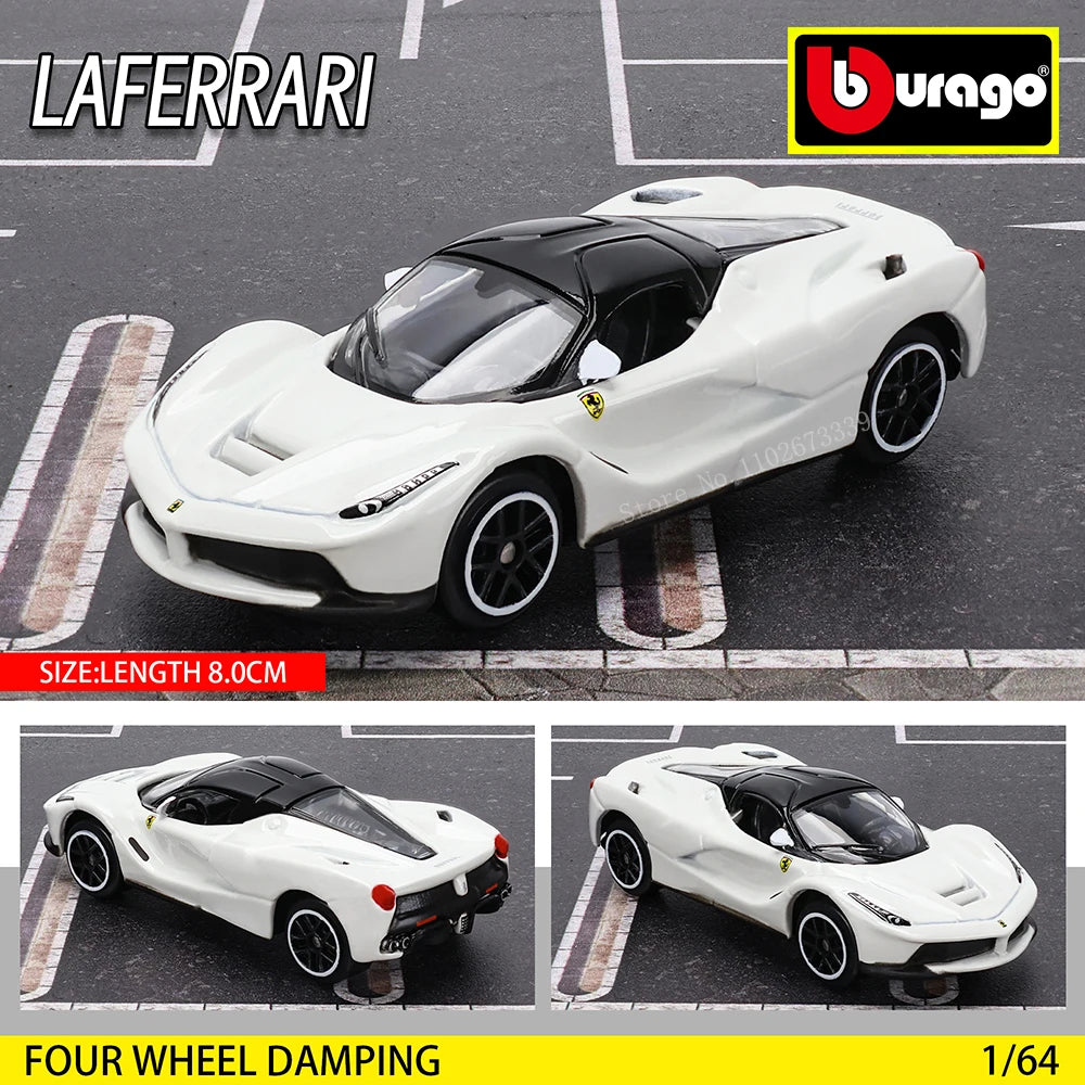 Bburago 1: 64 Ferrari series Multiple choices SP3 812 ENZO F40 F12TDF SF90 458 Car Die Casting Model Gift Toy