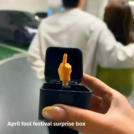 Middle Finger Desk Decor Gag Gift Novelty Office Toy