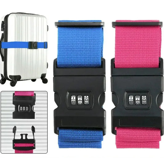 Adjustable Luggage Strap for Suitcase and Travel Baggage
