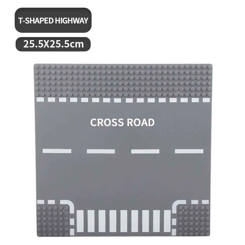 Base Plate 32*32 Building Block Sets City View Traffic Road Figures Construction Toys Bricks Dots Plastic Baseplates For Youths