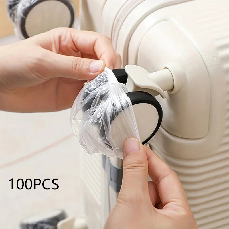 Luggage Wheel Covers – Disposable Suitcase Wheel Protectors