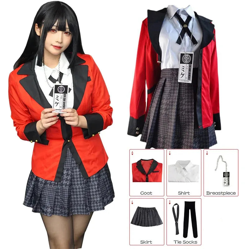 Anime Cosplay Costume – Women School Uniform Set