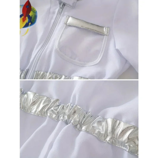 Kids Astronaut Costume – Space Suit Halloween Dress-Up Set