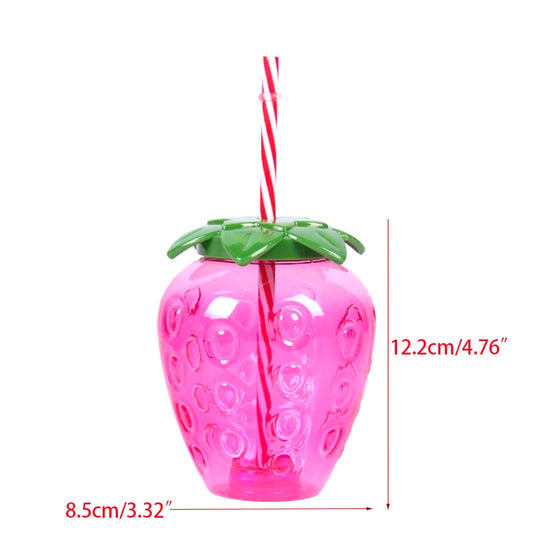 Tropical Drink Cups – Pineapple, Coconut & Strawberry Party Set