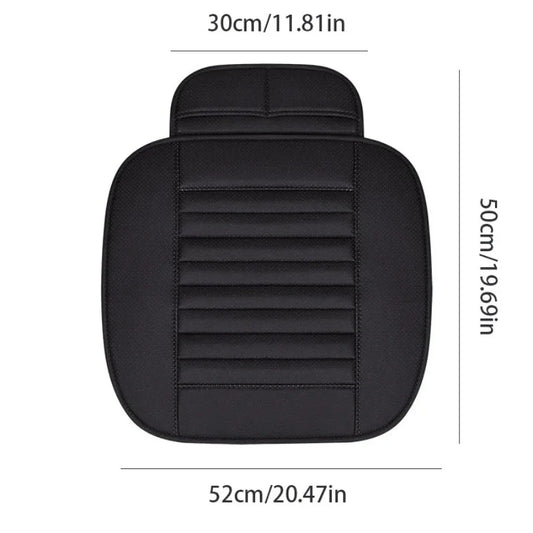 Leather Car Seat Cushion – Universal PU Anti-Slip Seat Cover