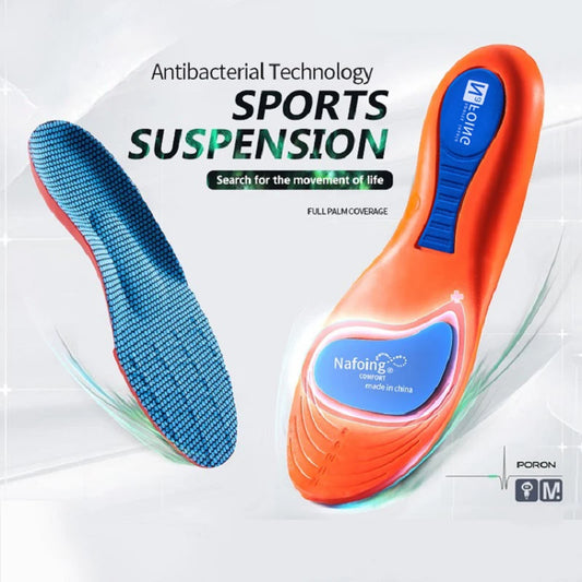 Sports Insoles with Arch Support and Shock Absorption for Running