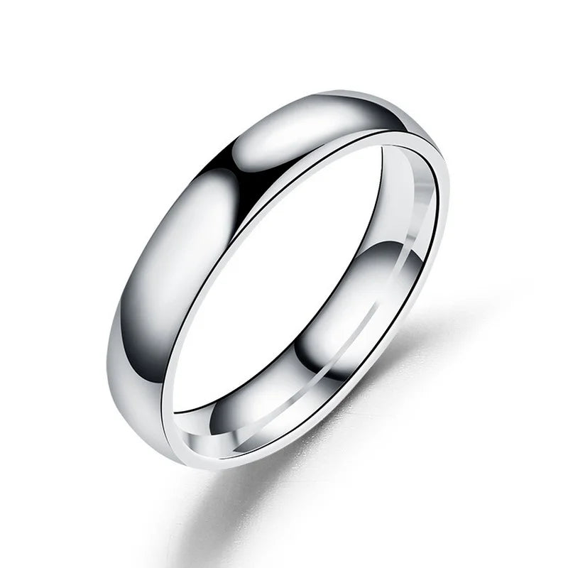 6mm Stainless Steel Wedding Band for Men and Women