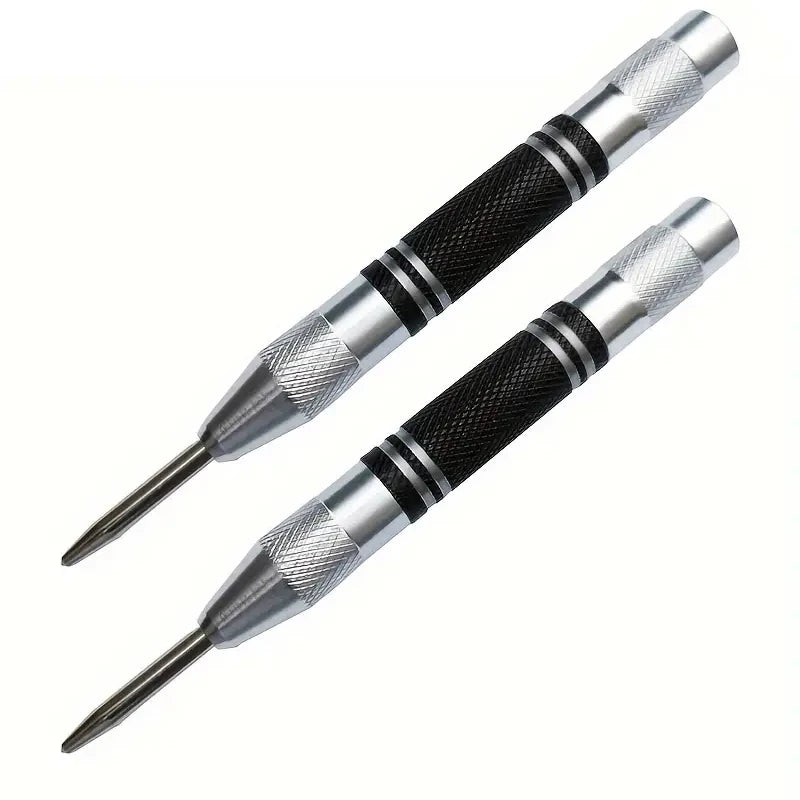 Automatic Center Punch – Spring Loaded Hole Marker for Wood & Metal