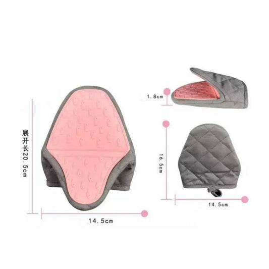 Fish Shaped Silicone Oven Mitt for Hot Trays and Cookware