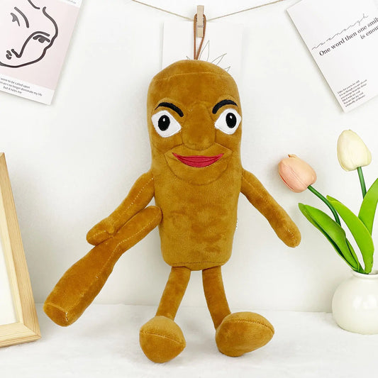 Brainrot Plush Toy, Soft Novelty Stuffed Pillow Doll