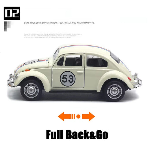 Die Cast Racing Car 1:32, Metal Alloy Pull Back Model Toy