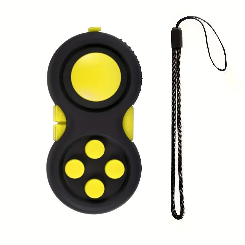 Fidget Pad – 8-in-1 Handheld Sensory Fidget Toy
