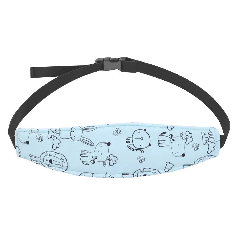 Baby Car Seat Head Support – Adjustable Stroller Belt