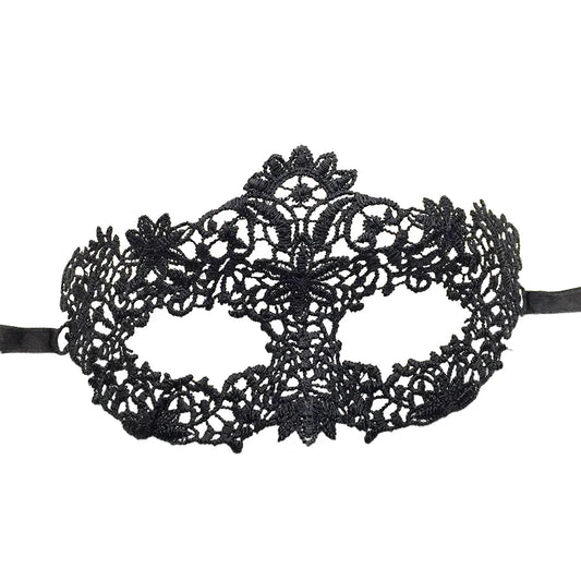 Lace Masquerade Eye Mask – Venetian Halloween Costume Accessory