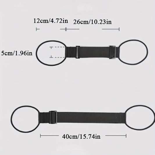 Luggage Connector Strap, Adjustable Elastic Suitcase Travel Belt