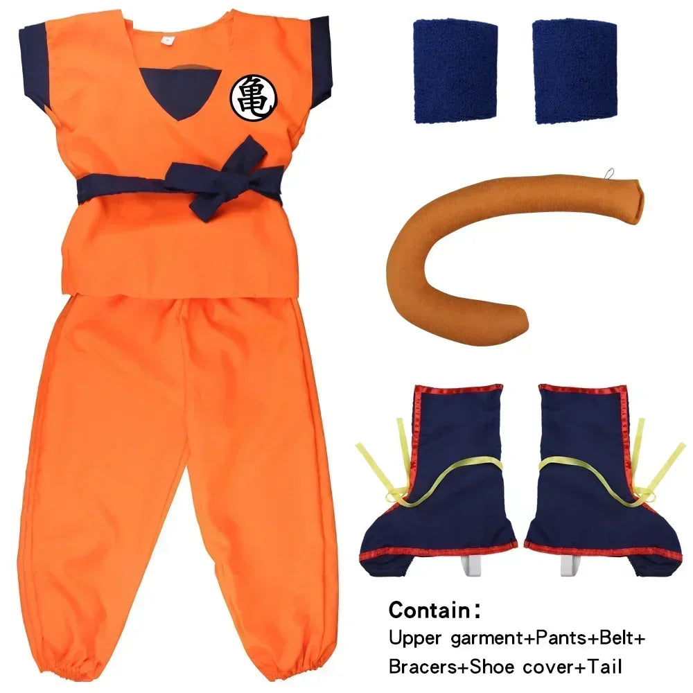 Anime Martial Arts Costume – Kids & Adult Cosplay Outfit