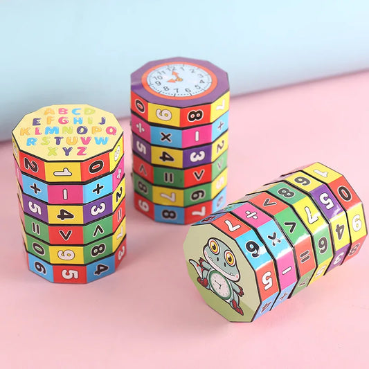 Math Learning Cube for Kids – Arithmetic Counting Educational Toy