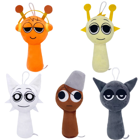 Character Plush Toy – Soft Stuffed Doll and Decorative Pillow