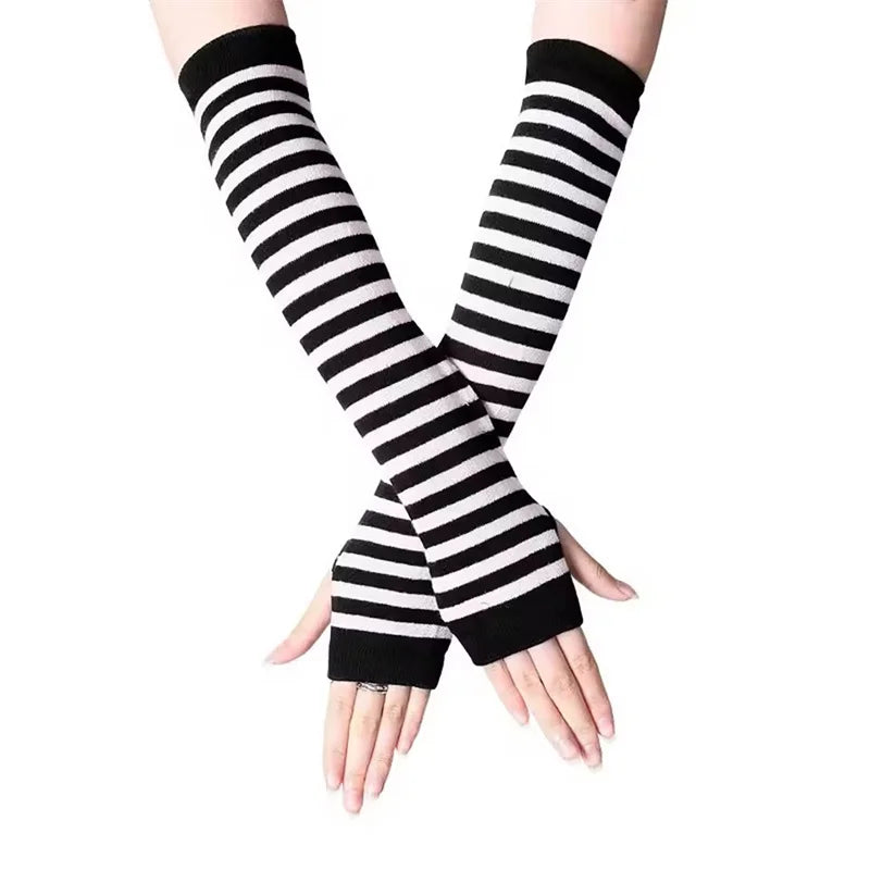 Fingerless Gloves – Knitted Arm Warmers for Cold Weather
