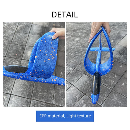 Foam Glider Plane – Large Hand Throw Outdoor Airplane Toy