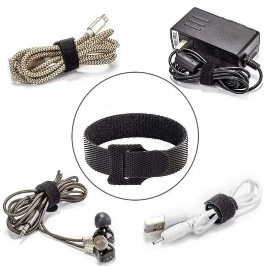 Cable Organizer Strap for Wire Management and Cord Storage