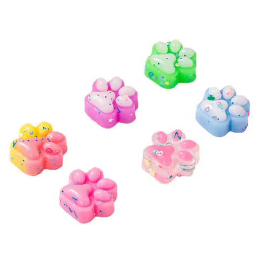 Cat Claw Fidget Toy 10-Piece Mini Colorful Party Favor Set