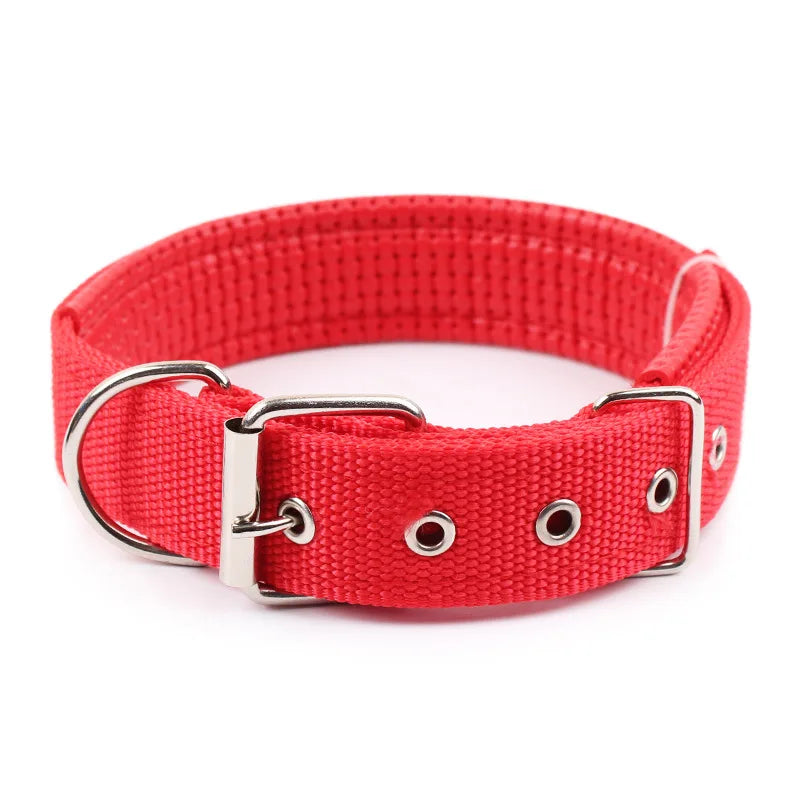 Nylon Dog Collar – Solid Breakaway Collar for Dogs