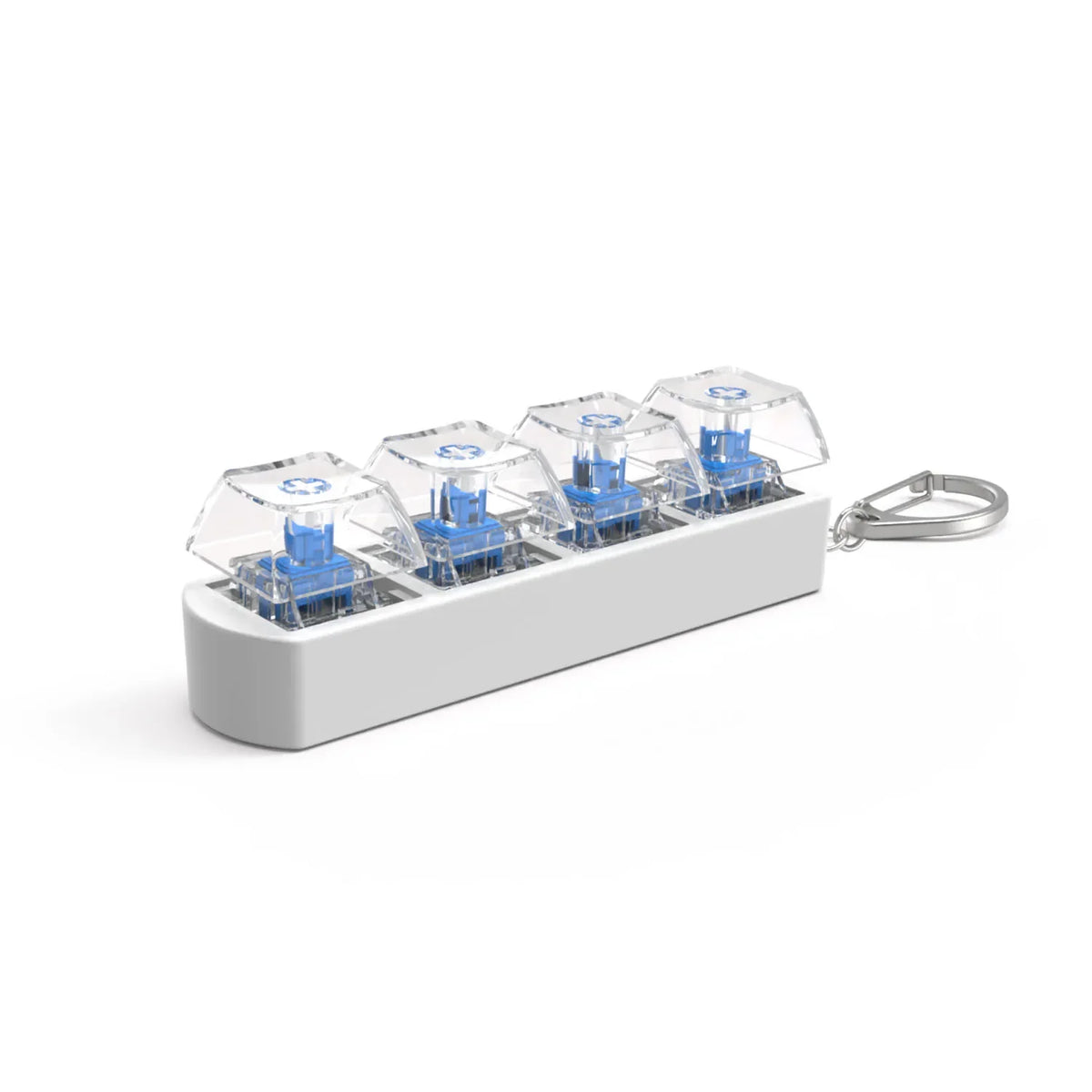 Keyboard Fidget Toy – 4 Key Mechanical Keychain Fidget