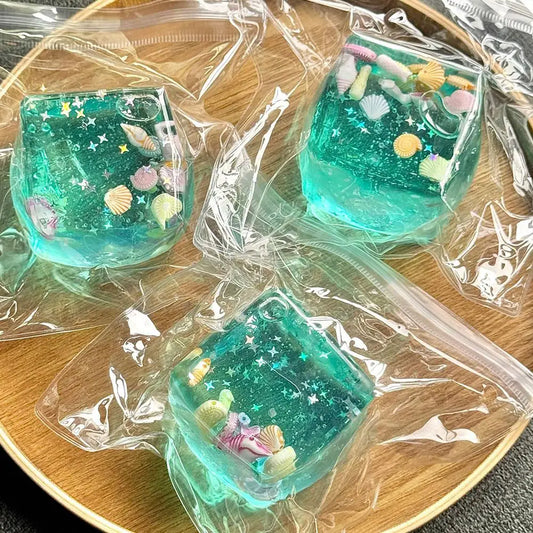 Ocean Sensory Cube – Squishy Stress Relief Fidget Toy