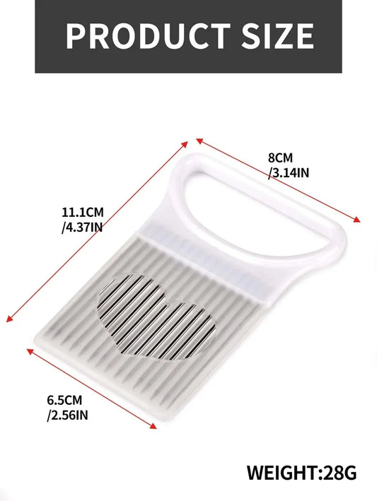 Onion Slicer Holder Stainless Steel Vegetable Cutting Guide