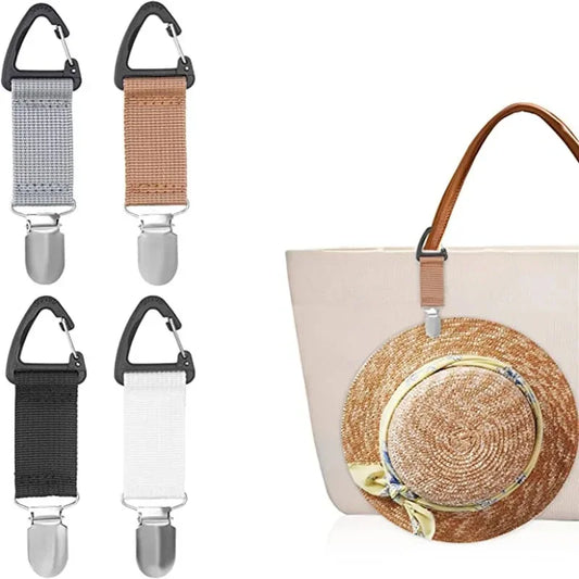 Hat Clip for Bag – Portable Travel Hat Holder for Outdoor Use